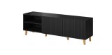 Cama RTV-skab PAFOS 150x42x52 Sort mat #1
