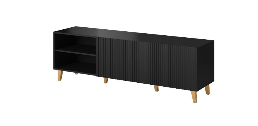 Cama RTV-skab PAFOS 150x42x52 Sort mat #1
