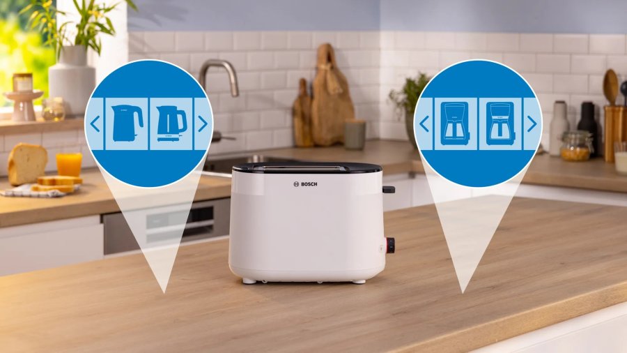 Bosch TAT2M121 brdrister 6 2 skive(r) 950 W Hvid #2