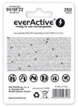 Genopladelige batterier everActive Ni-MH 6F22 9V 250 mAh Silver Line #2