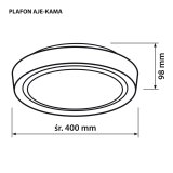 Activejet LED-loftplafond AJE-KAMA 24W #7