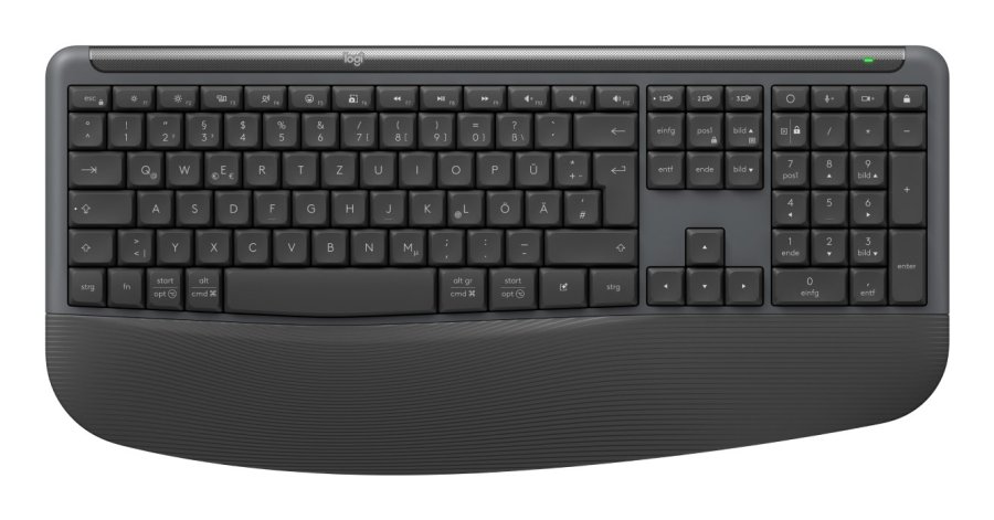 Logitech Signature Comfort Plus Combo MK880 for Business tastatur Mus inkluderet Universel USB + Bluetooth QWERTZ Tysk Grafit #5