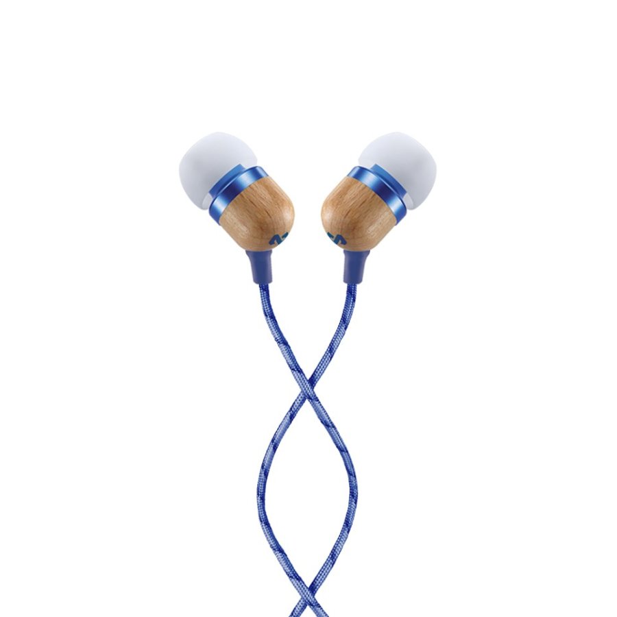 The House Of Marley Smile Jamaica Headset Ledningsfrt I rerne Opkald/musik Bl, Hvid #1