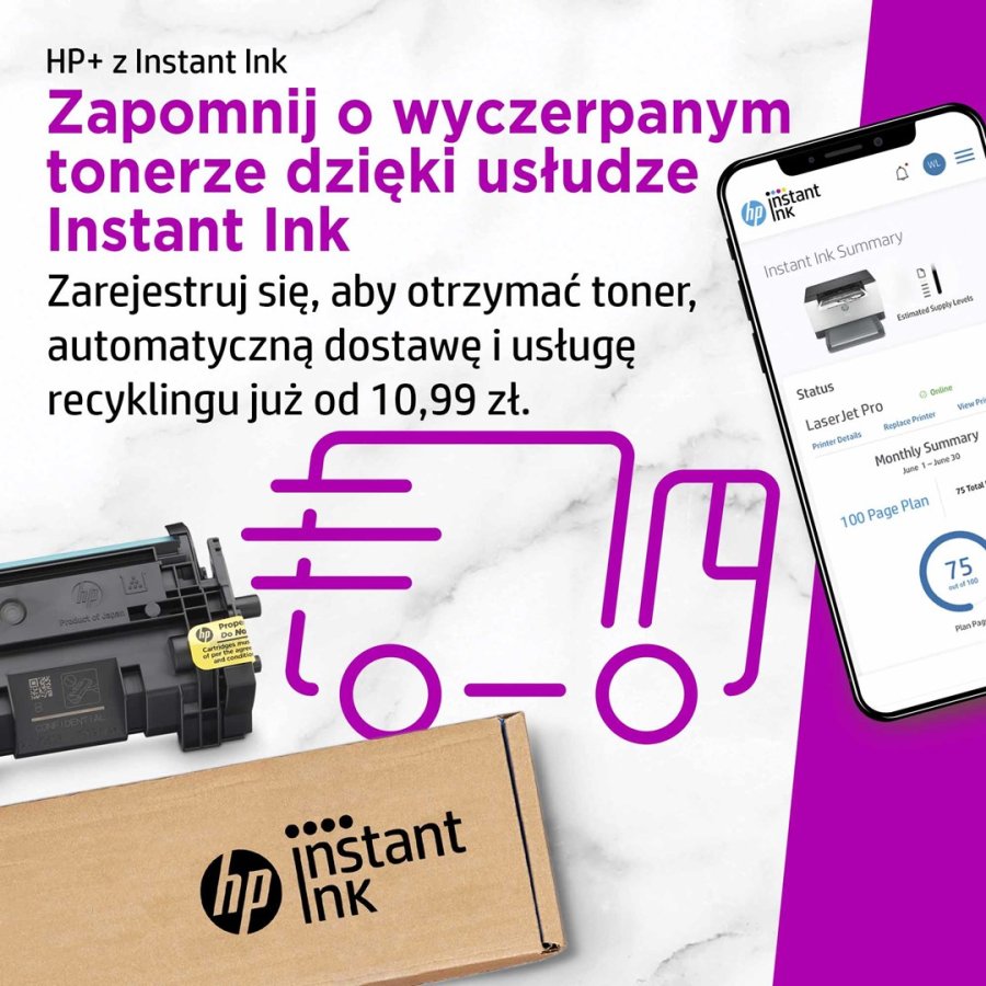 HP LaserJet M209dw Printer, Sort og hvid, Printer til Hjem og hjemmekontor, Print, Tosidet print; Kompakt strrelse; Energibesparende; Dual-band Wi-Fi #7