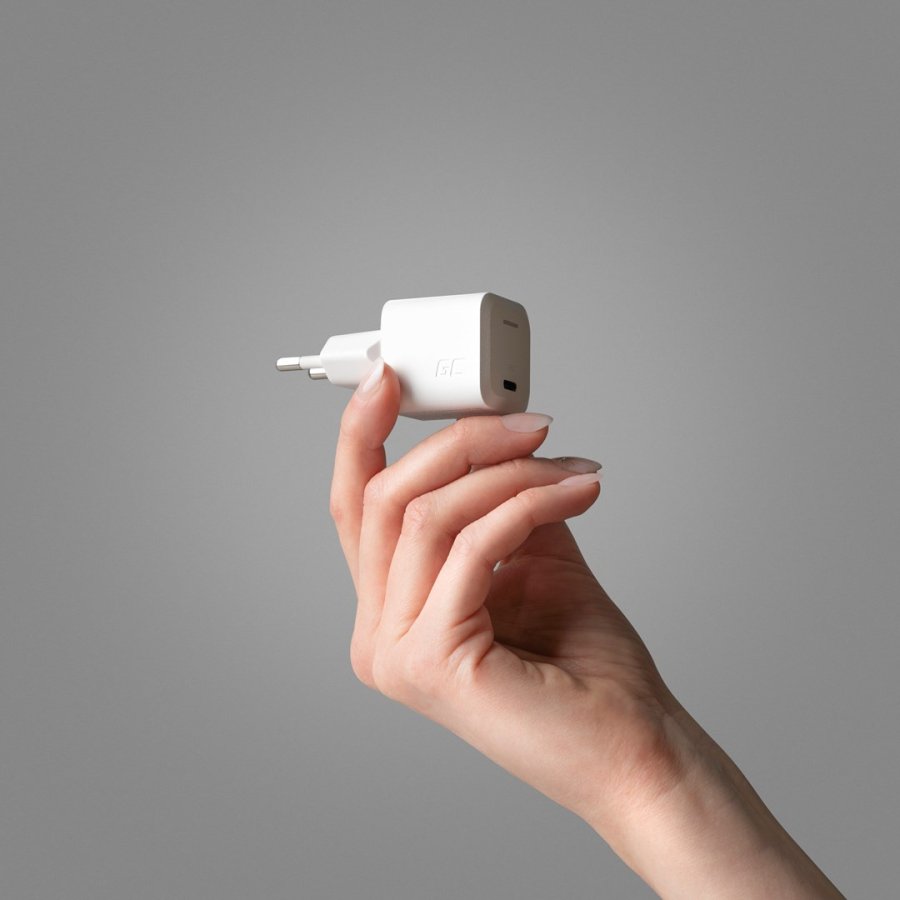 USB Charger Green Cell PowerGaN 33 W PD 3.0 QC 3.0 1x USB-C white #6