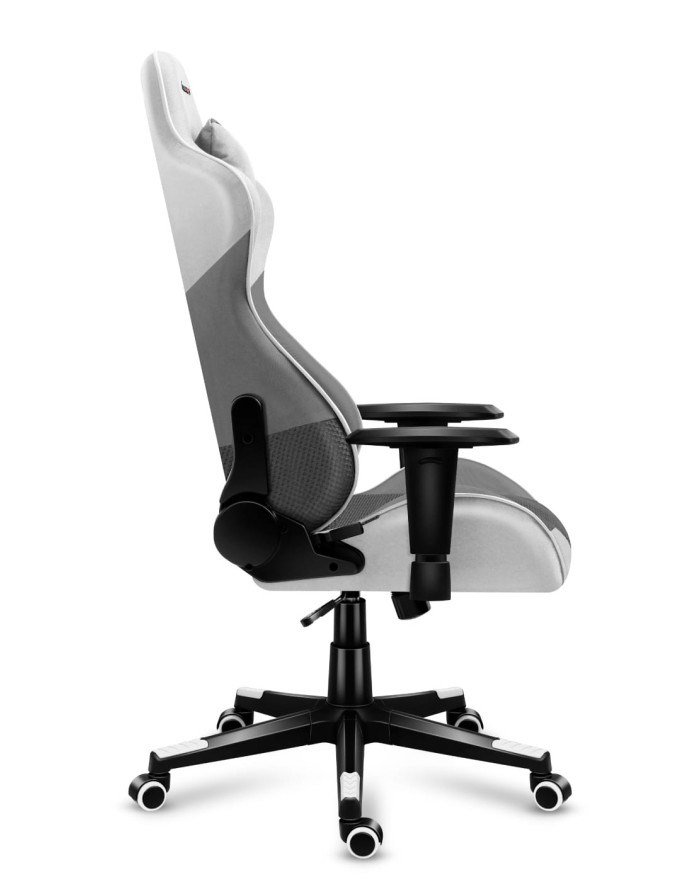 Huzaro Force 6.2 PC gamingstol Spand (vugge) sde Gr, Hvid #16