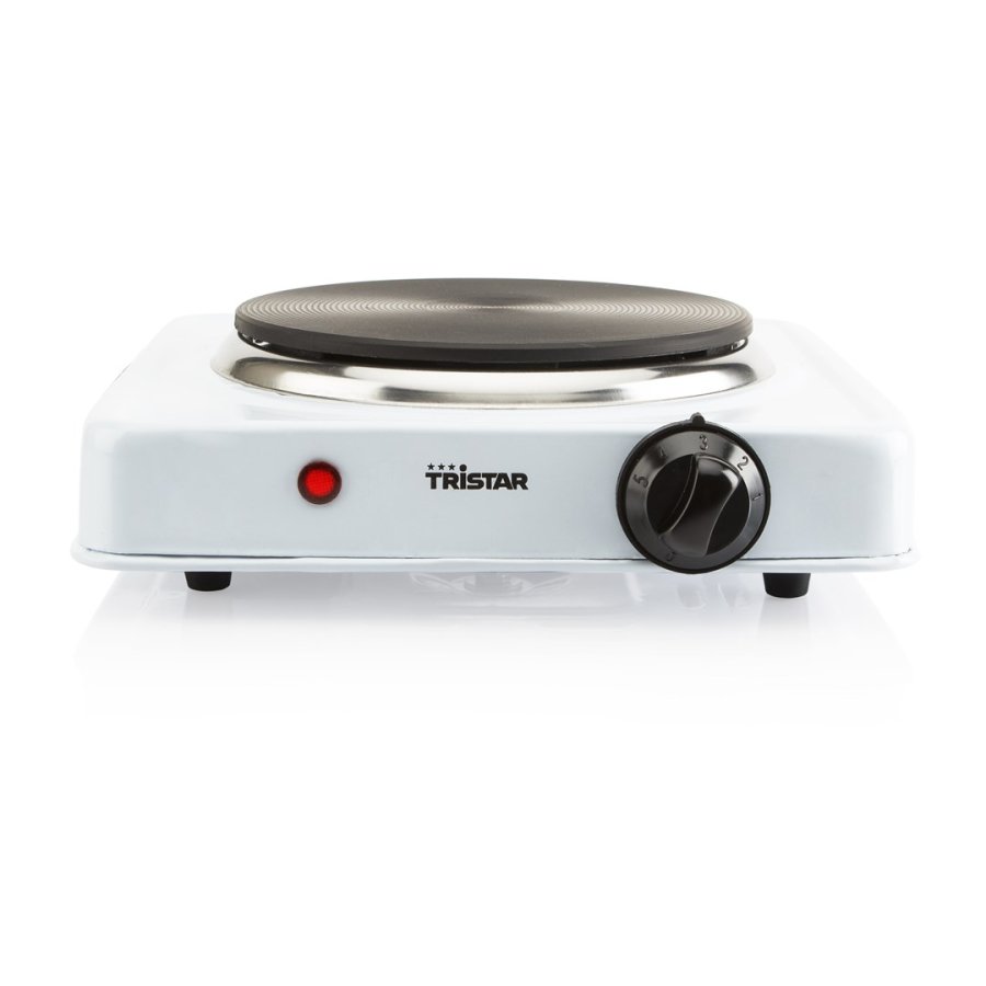 Elektrisk Varmeplade Tristar 1000W Hvid #4