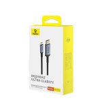 Baseus High Definition Series Fleksibelt USB C til HDMI8K-kabel 1,5 m Sort #6