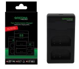 Patona Premium Twin Performance PD-oplader til Panasonic DMW-BLF19 med USB-C-kabel #1