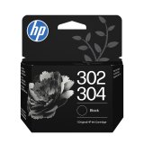 HP Original 302/304-bl�kpatron, sort #1