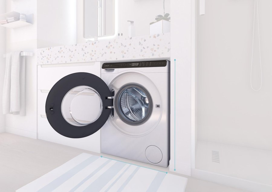 Candy CW50-BP12307GU-S vaskemaskine Front-l�sning 5 kg 1200 rpm Hvid #8