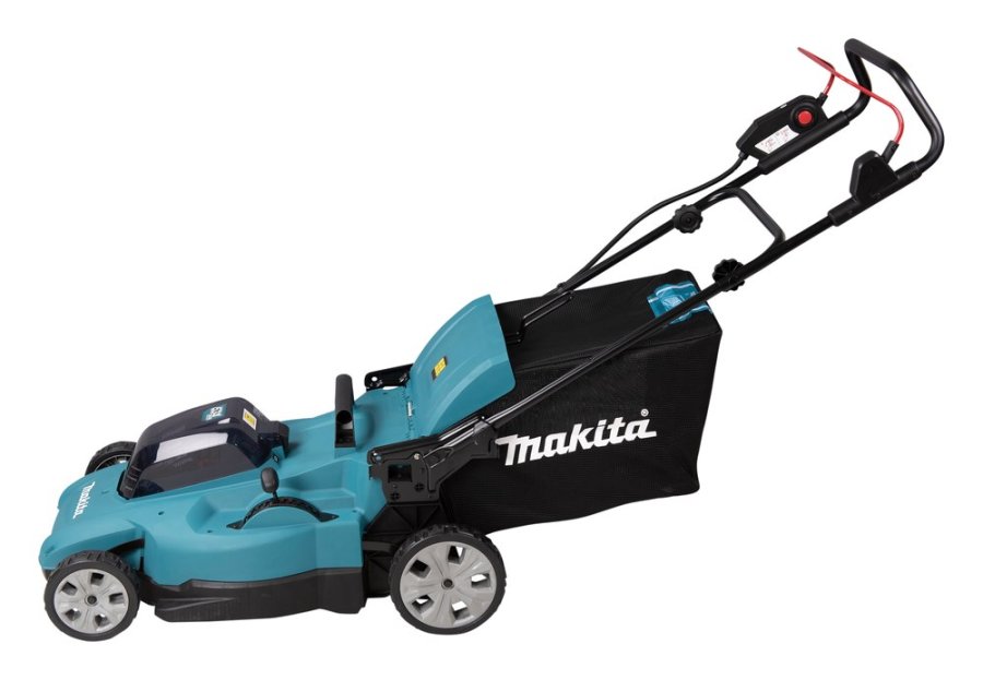 Makita DLM538Z pl�neklipper Skubbe pl�neklipper Batteri Sort, Bl�, Metallic #2