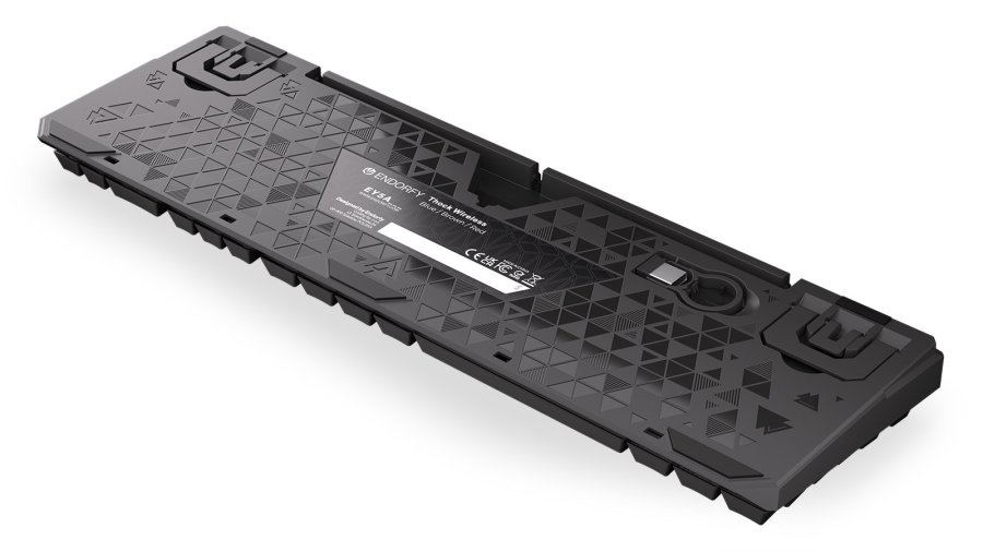 ENDORFY EY5A079 tastatur Hjem USB + RF Wireless + Bluetooth Sort #37