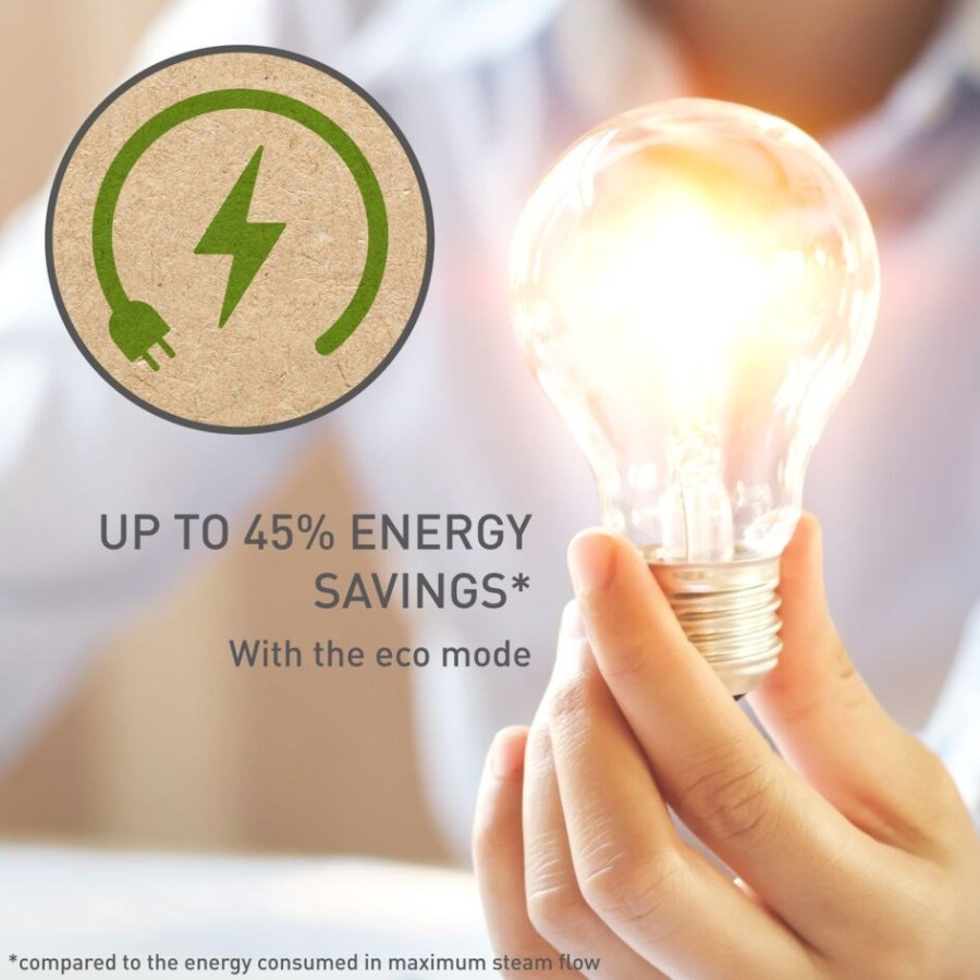 Tefal Pro Express Eco GV9E22E0 Dampstrygning station 2200 W 1,8 L Durilium AirGlide Autoclean soleplate Beige, Hvid #5