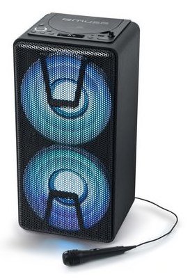 Muse M-1820 DJ b�rbar stereosystem 150 W Sort MP3-afspilning #1