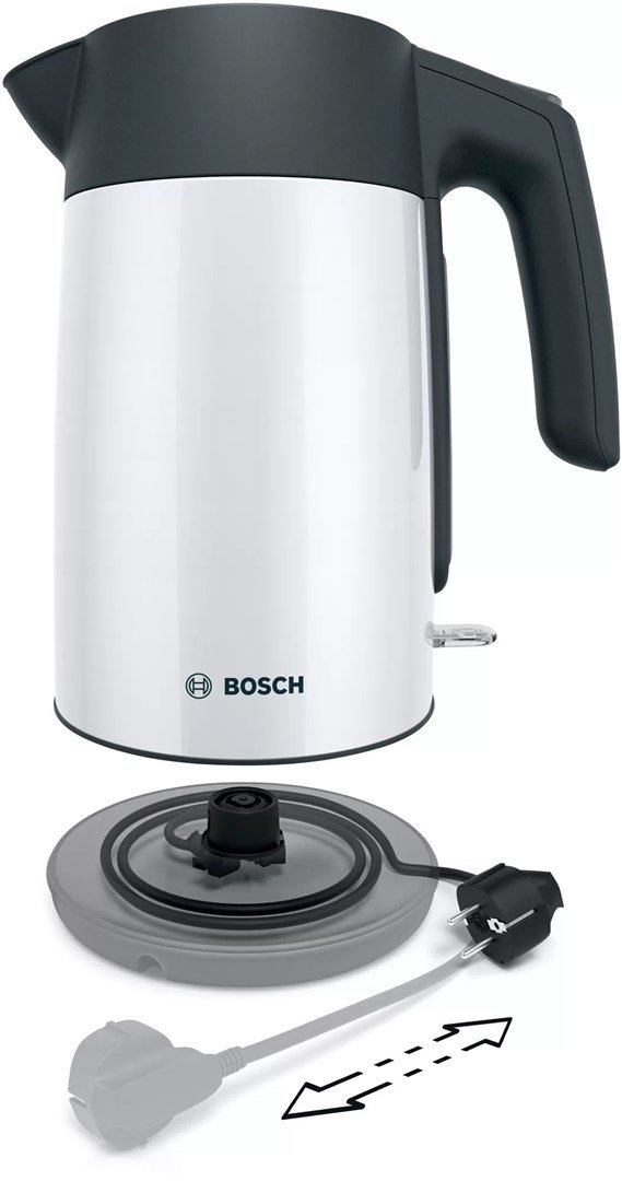 El-kedel Bosch TWK 7L461, 2400 W, 1,7 l Hvid #5