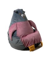 Puf GO GIFT Gr Pink Oxford 105 x 80 cm #3