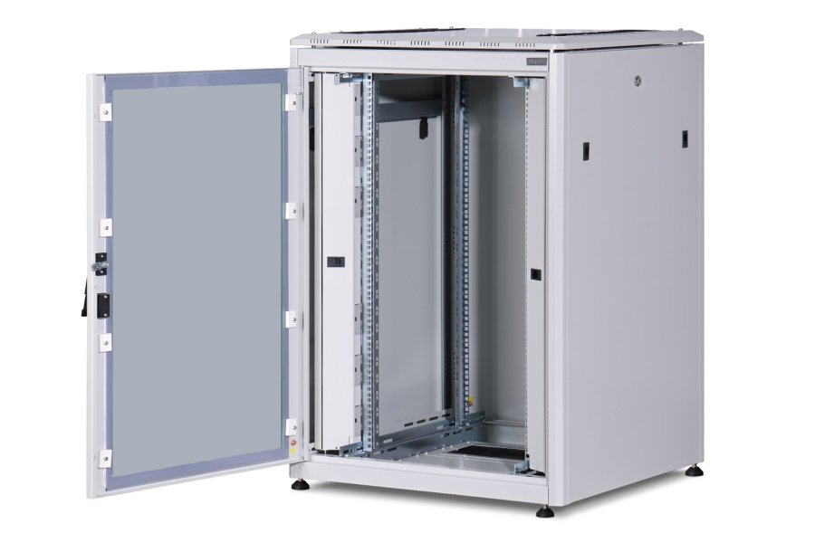 Digitus DN-19 22U-8/8-1 stativ Fritst�ende reol Gr� #8