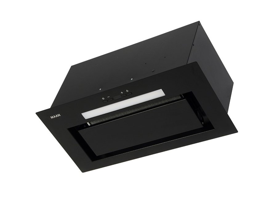Skabsmonteret ventilationshtte MAAN Ares M 60 soft touch 570 m3/h, sort #1