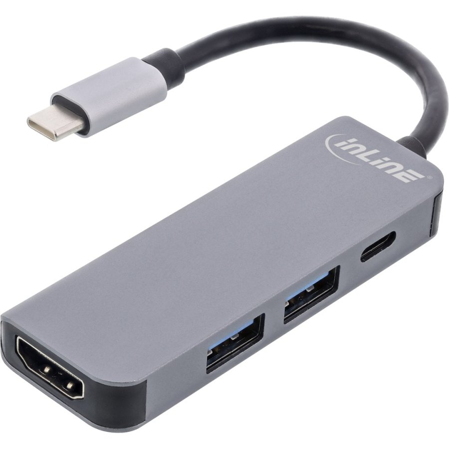 InLine 33271H interface hub USB 3.2 Gen 1 (3.1 Gen 1) Type-C 5000 Mbit/s Gr #1