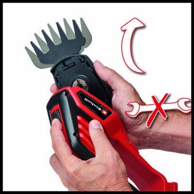 Einhell GE-CG 18/100 Li T-Solo cordless grass shear 10 cm 18 V Black, Red #6