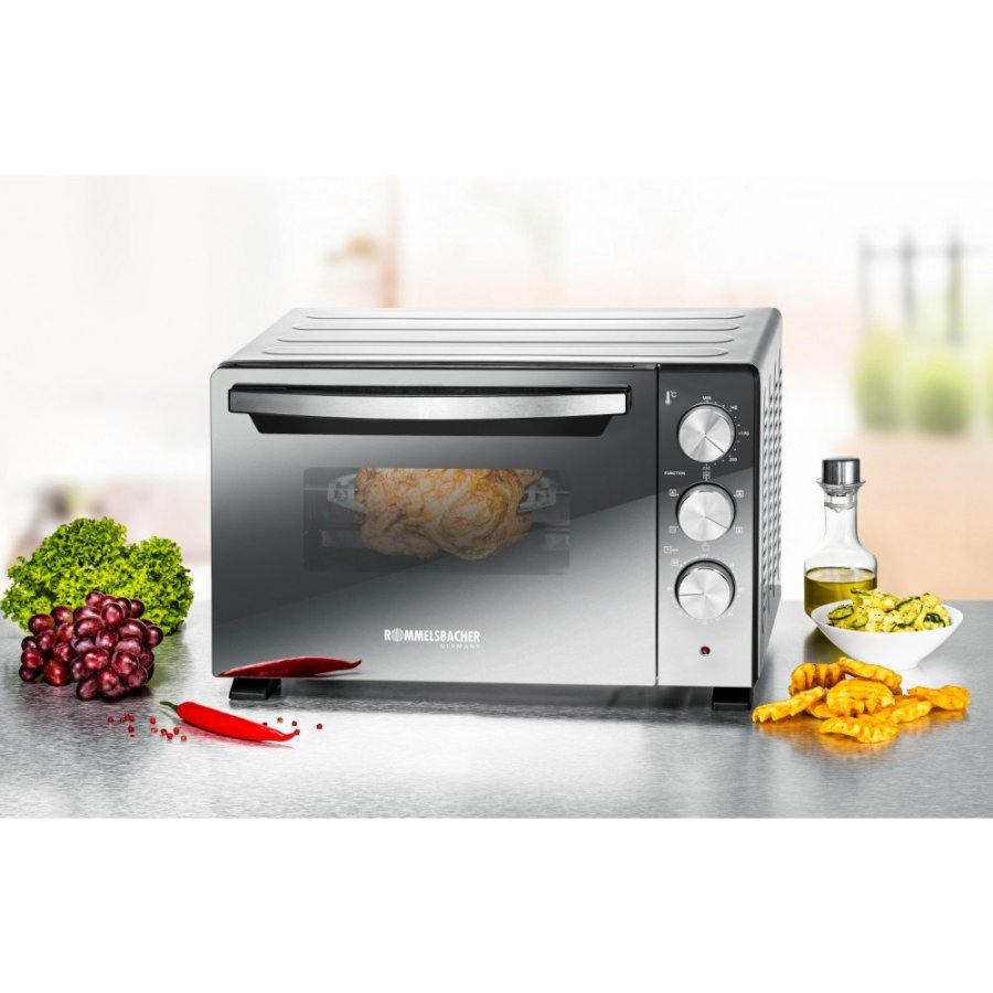 Rommelsbacher BGS 1400 toaster ovn 22 L Sort, Slv Grill #5