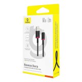 Baseus Dura USB Type A til Type C 60 W hurtigopladningskabel 2 m Sort, Rd #7