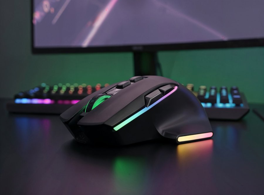 Mars Gaming MMWVECTOR mus Spil H�jre h�nd RF Wireless + Bluetooth + USB Type-A Optisk 12000 dpi #9