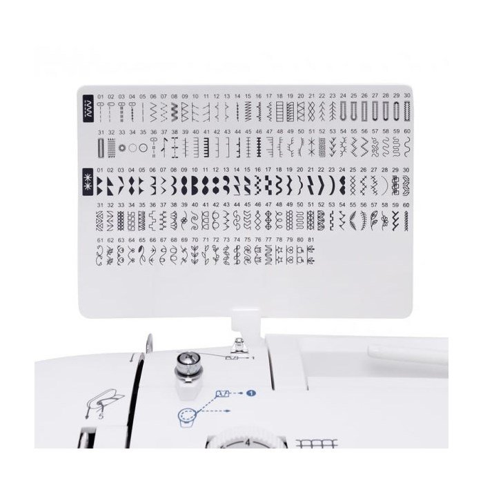 Singer 7640 symaskine, elektrisk strm, hvid #13