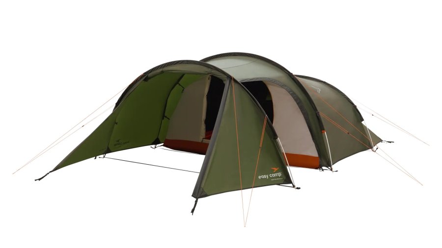 Easy Camp Pasvik 4 M�rkegr�n Tunneltelt #1