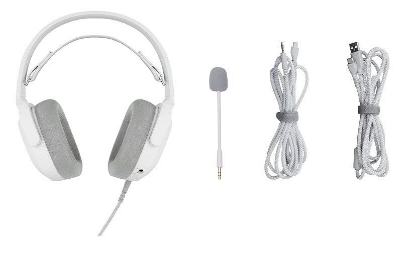 GAMIAC HS71 Headset Ledningsf�rt Spil USB Type-C Hvid #5