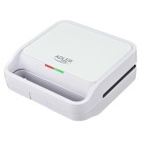 Adler AD 3070W Sandwich-brdrister Hvid #1