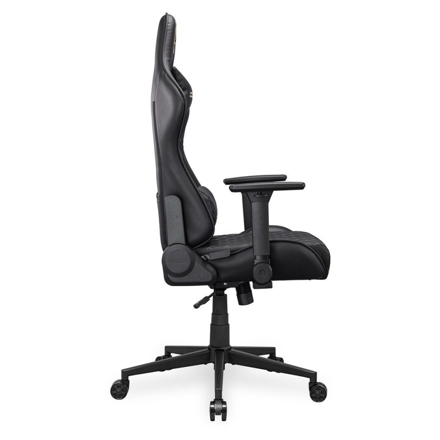 COUGAR CGR-AO2-GLB Universal gamingstol Polstret s�de Sort, Guld #4
