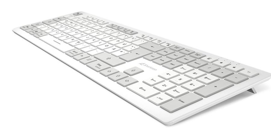 Sharkoon OfficePal K30W wh tastatur Hjemme/kontor USB QWERTZ Tysk Hvid #3