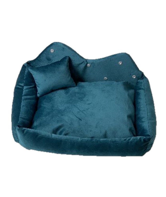GO GIFT Prince turkis XXL - seng til kledyr - 1 stk. #1