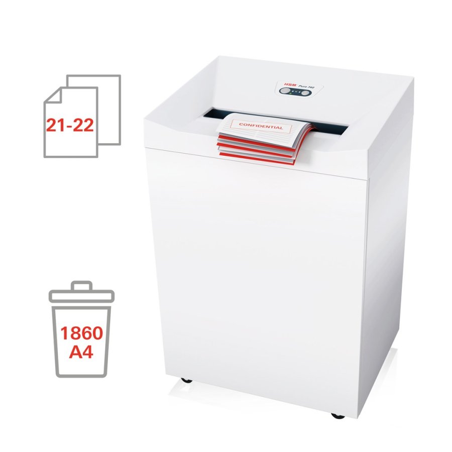 HSM Pure 740 makuleringsmaskine, 145 l, 4,5x30 mm #4