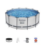 Bestway Steel Pro Max 56420 Indrammet pool Rund 10250 L Gr� #1