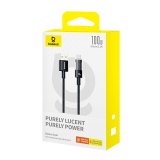 Baseus Gem USB A til USB C hurtigopladningskabel 1 m 100 W Sort #1