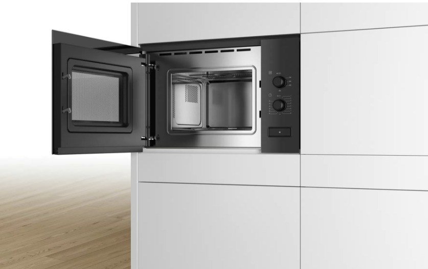 Bosch Serie 4 BFL520MB0 mikroblgeovn Sort Solo mikroovn Indbygget 20 L 800 W #2