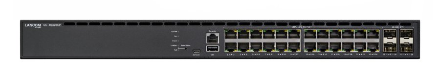 LANCOM GS-4530XUP Administreret L3 2.5G Ethernet (100/1000/2500) Str�m over Ethernet (PoE) 1U Sort #1