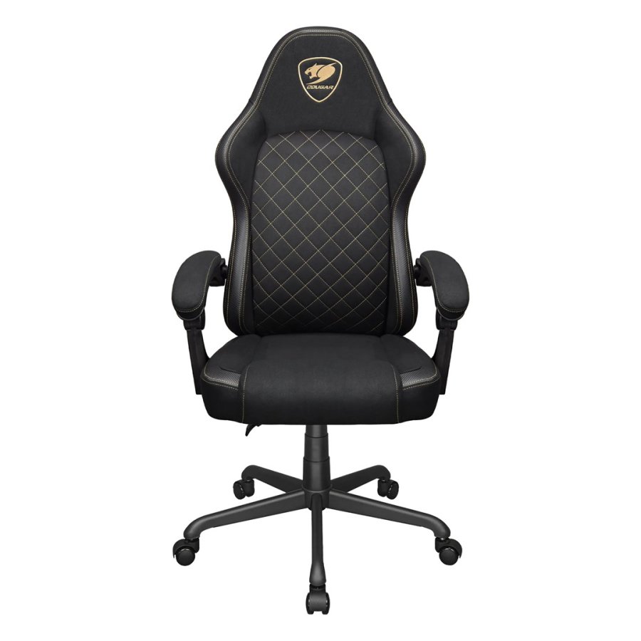 COUGAR CGR-FXF-GLB Universal gamingstol Polstret s�de Sort, Guld #7