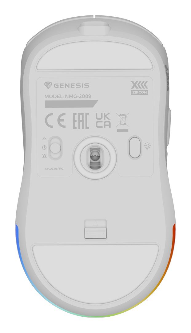 GENESIS Zircon XIII mus Spil Ambidextrous RF Wireless + USB Type-C Optisk 26000 dpi #12