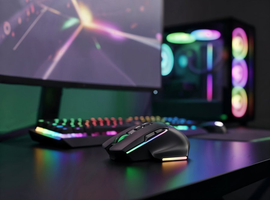 Mars Gaming MMWVECTOR mus Spil H�jre h�nd RF Wireless + Bluetooth + USB Type-A Optisk 12000 dpi #10