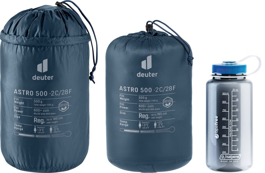 Deuter Astro 500 -2C/28F Voksen Mumietaske Ripstop Bl� #3