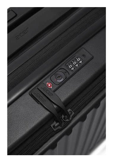 Acer GP.LUG11.009 bagage Trolley Sort Genanvendt polyester #8