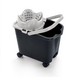 MERY Rectangular bucket on wheels 14 ltr with squeezer #2