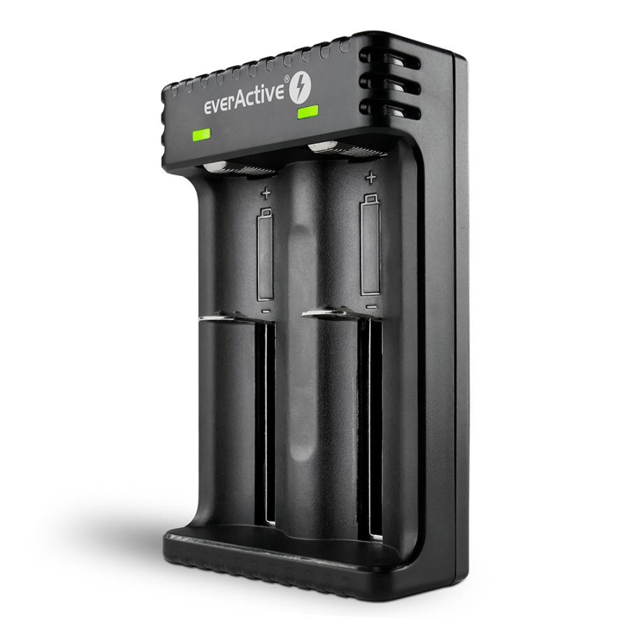 Batterioplader til genopladelige Li-ion-batterier everActive LC-200 #1