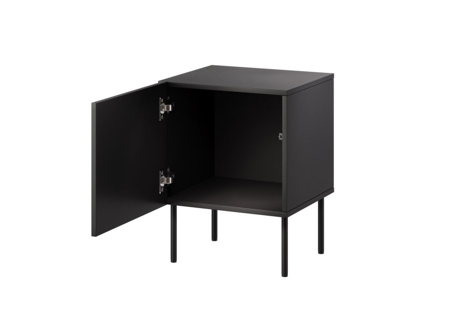Sengebord 2 stk. SIENA 44.5x40x59 sort mat #2