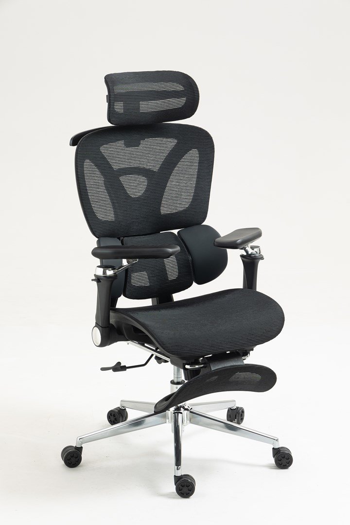 Activejet ergonomisk kontorstol YK848 sort #23