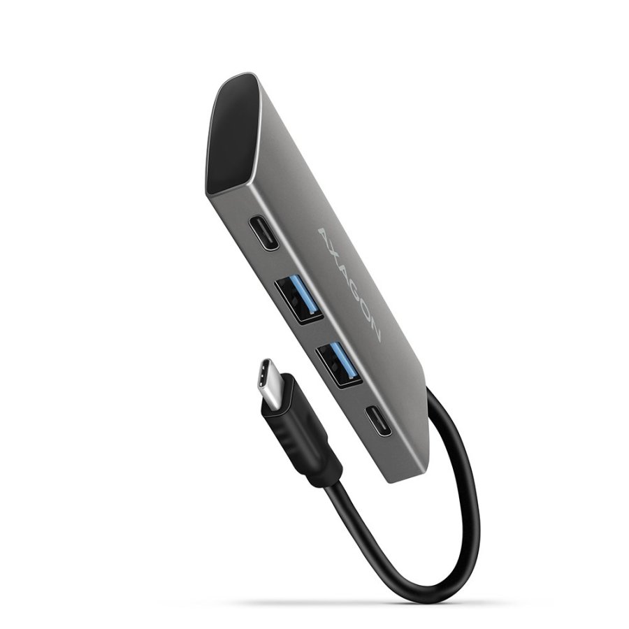 Axagon HMC-4G2 interface hub USB 3.2 Gen 2 (3.1 Gen 2) Type-C 10000 Mbit/s Gr #1